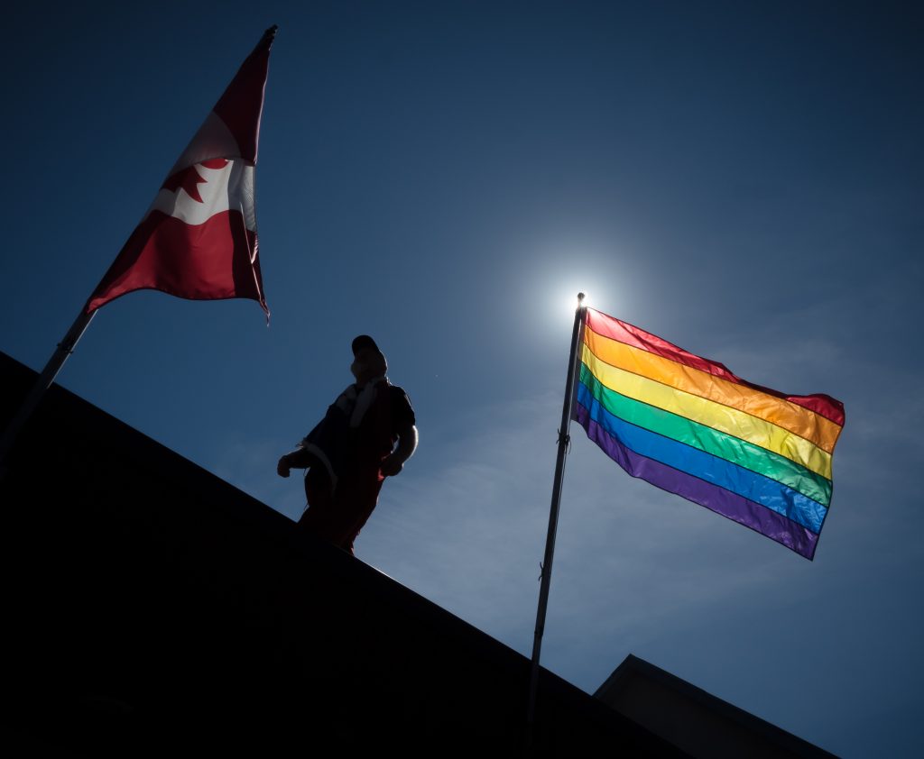 Comox Valley Pride - Flag Raising Cumberland